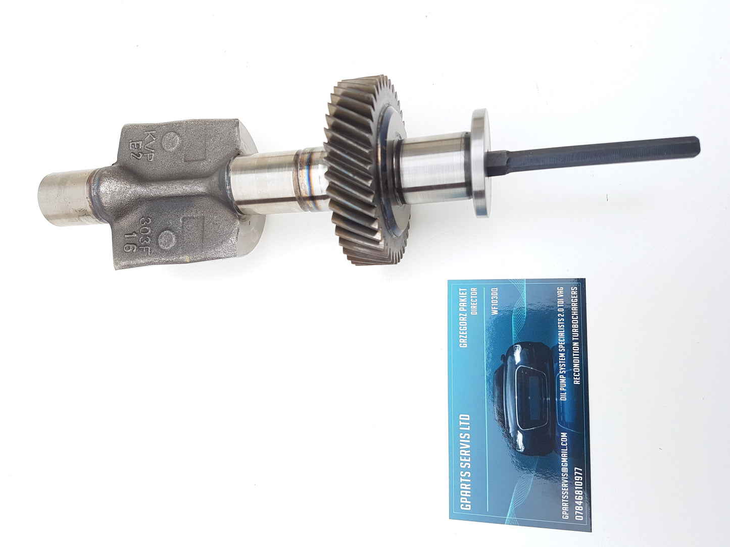 part of the payment for bigger hybrid turbocharger blb ARL shaft from gt1752 to Arl bigger cold side