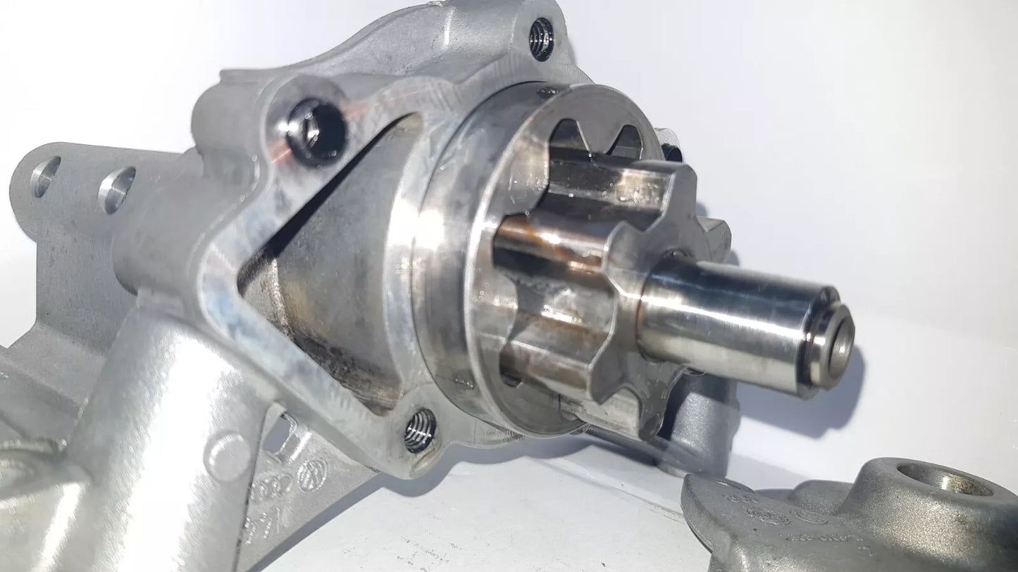 Delete oil pump 06d103295p Conversion to the stronger oil pump without shafts