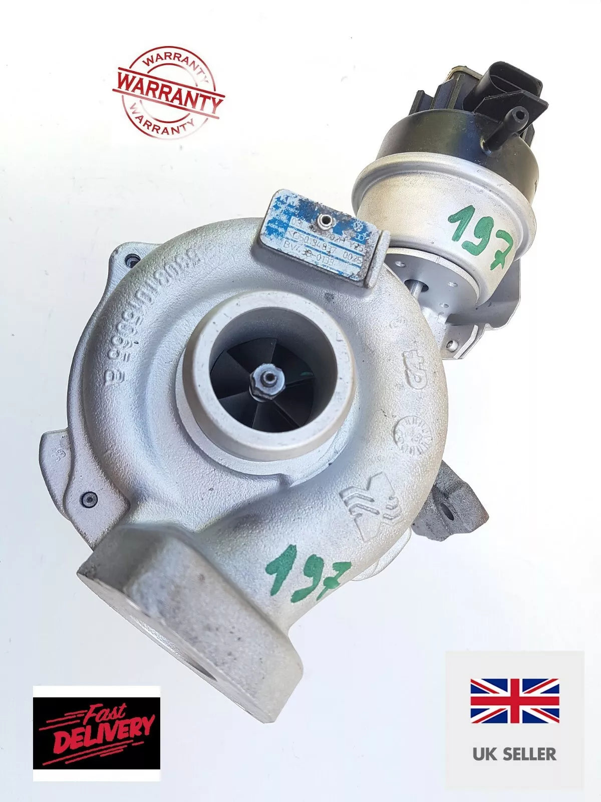 Seat Audi 2.0TDI Reconditon Turbocharger 03L145702D CAGA CAGB CAGC