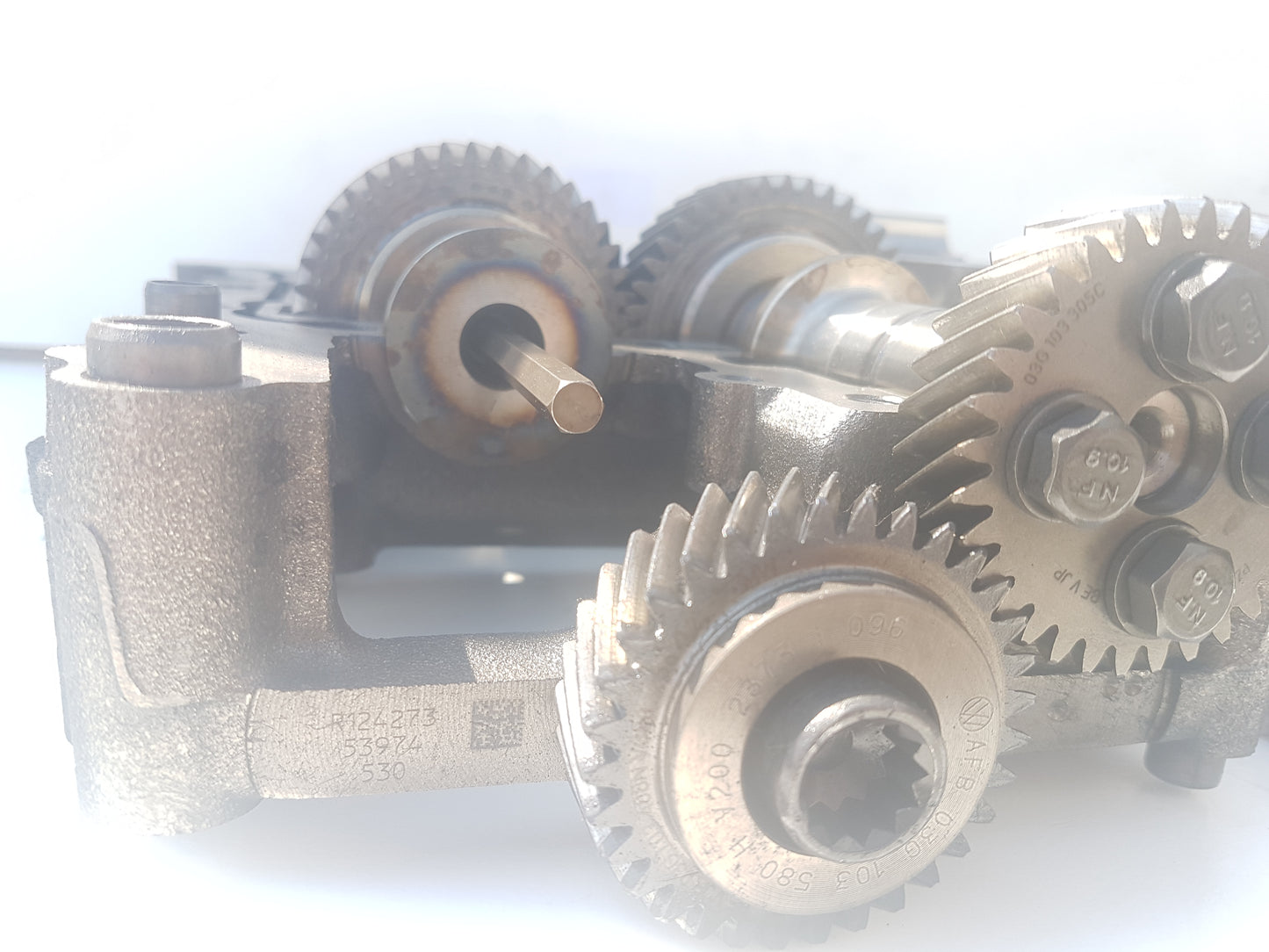CCHA oil pump 03L103157 03L115105D 03L115105H pump with 3 years warranty 350£ 2x canals (Copy)