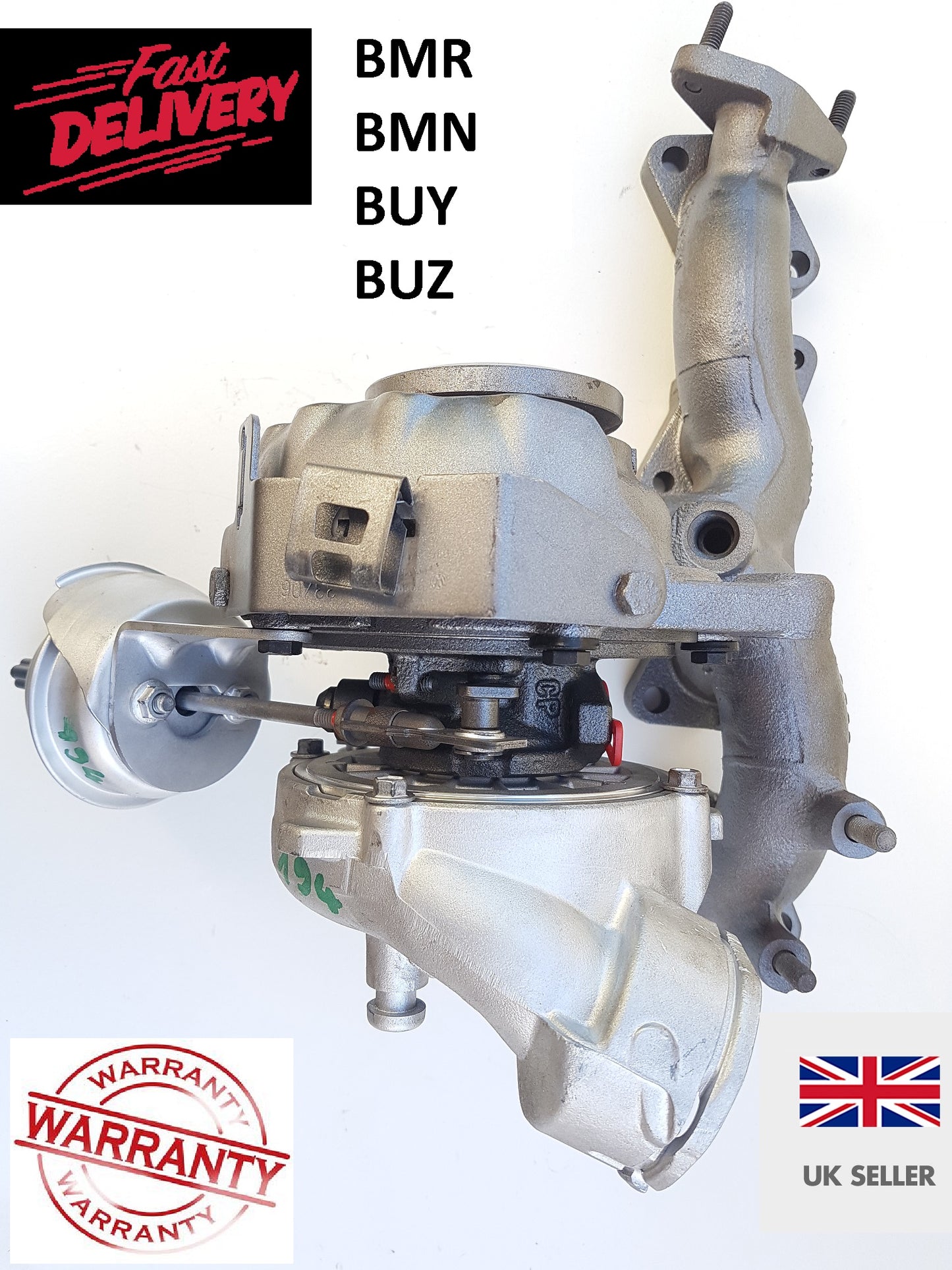 VW Passat Caddy Golf Jetta Touran 2.0 tdi 170 hp 757042 BMN BMR Turbocharger turbo.