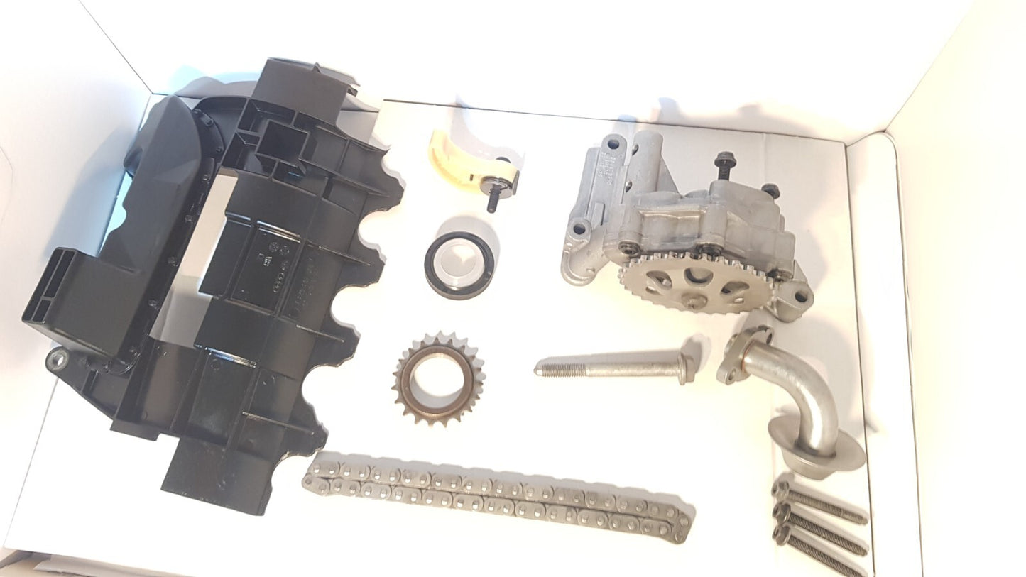 Delete oil pump 06D103295R Conversion to the stronger oil pump Cupra