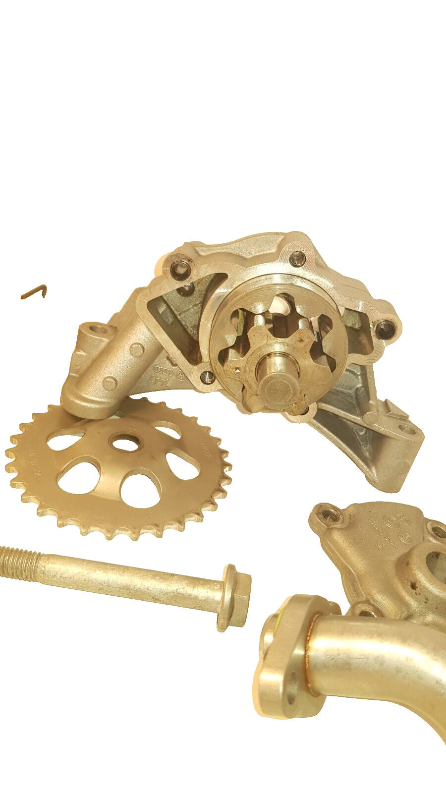 Delete oil pump 06d103295p Conversion to the stronger oil pump without shafts