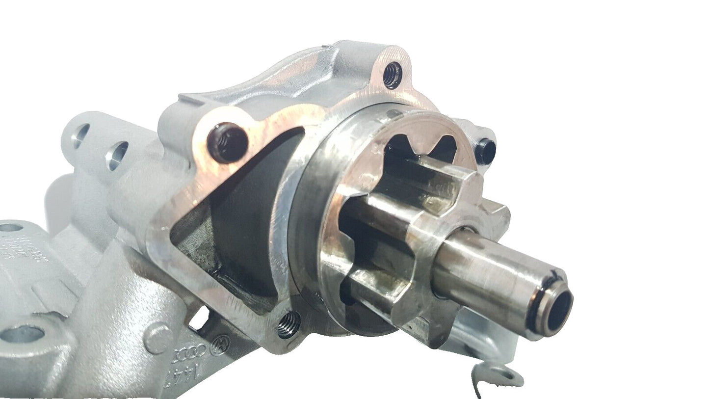 Delete oil pump 06d103295p Conversion to the stronger oil pump without shafts