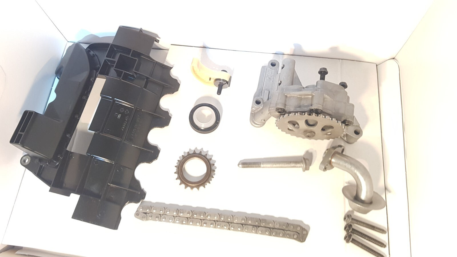 Delete oil pump 06d103295p Conversion to the stronger oil pump without shafts