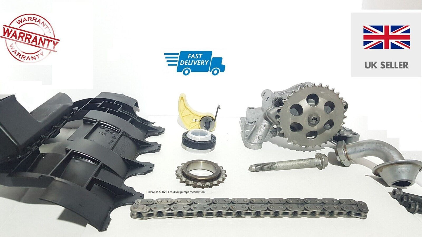 Delete oil pump 06d103295p Conversion to the stronger oil pump without shafts