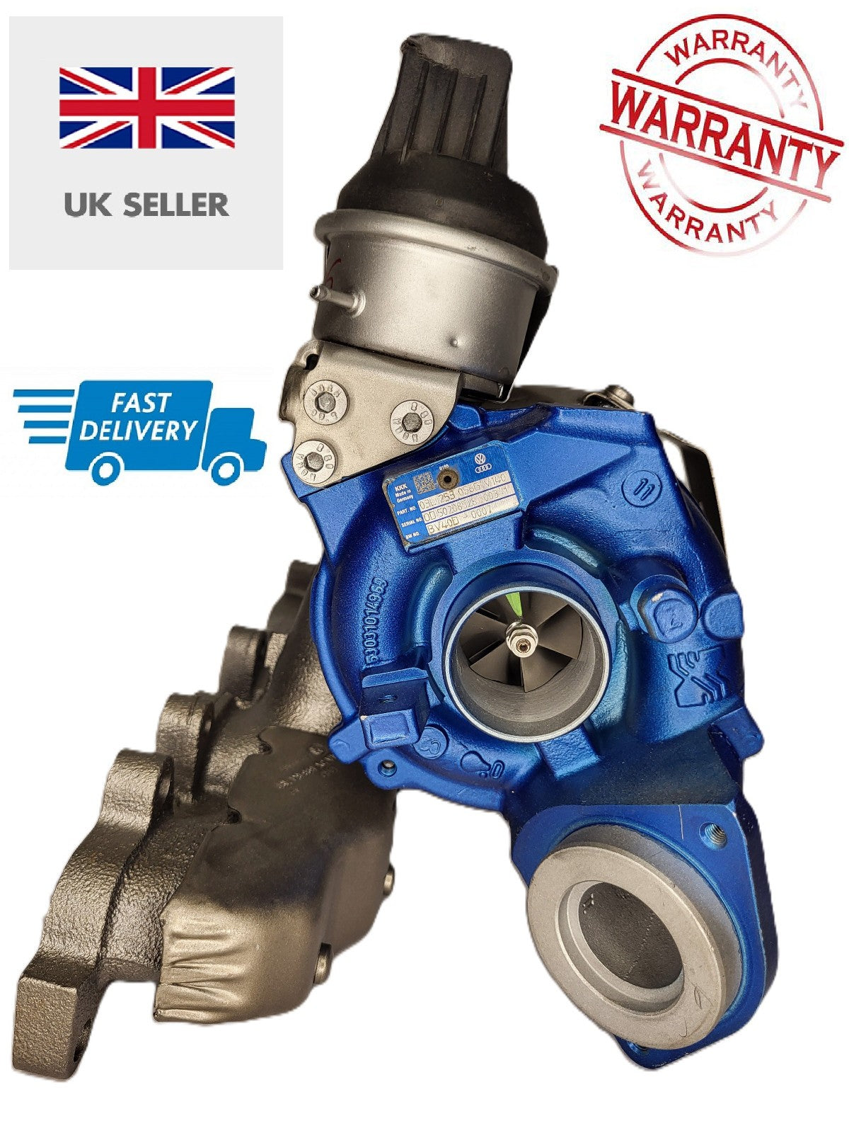 Hybrid Turbocharger CFFB 544097000021   Skoda VW 1968 ccm 103 kW 140-240 BHP